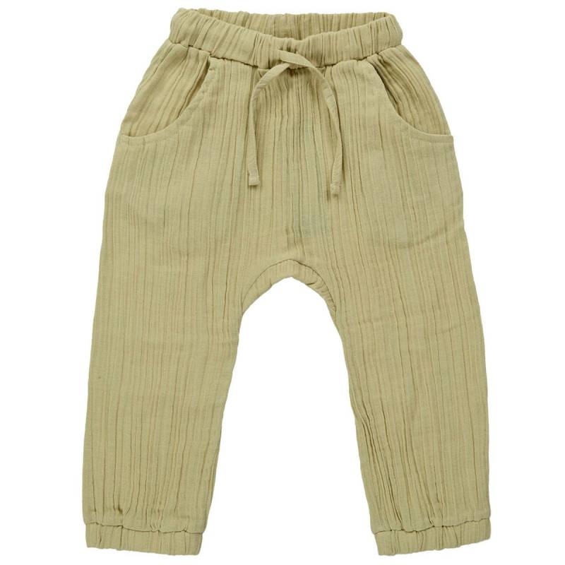 Leichte Musselin Hose khaki 80/86 Leichte Musselin Hose khaki 80/86