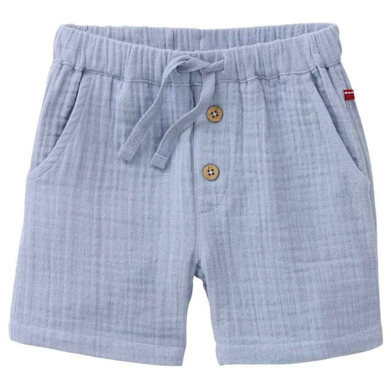 Leichte Musselin Shorts taubenblau 74/80