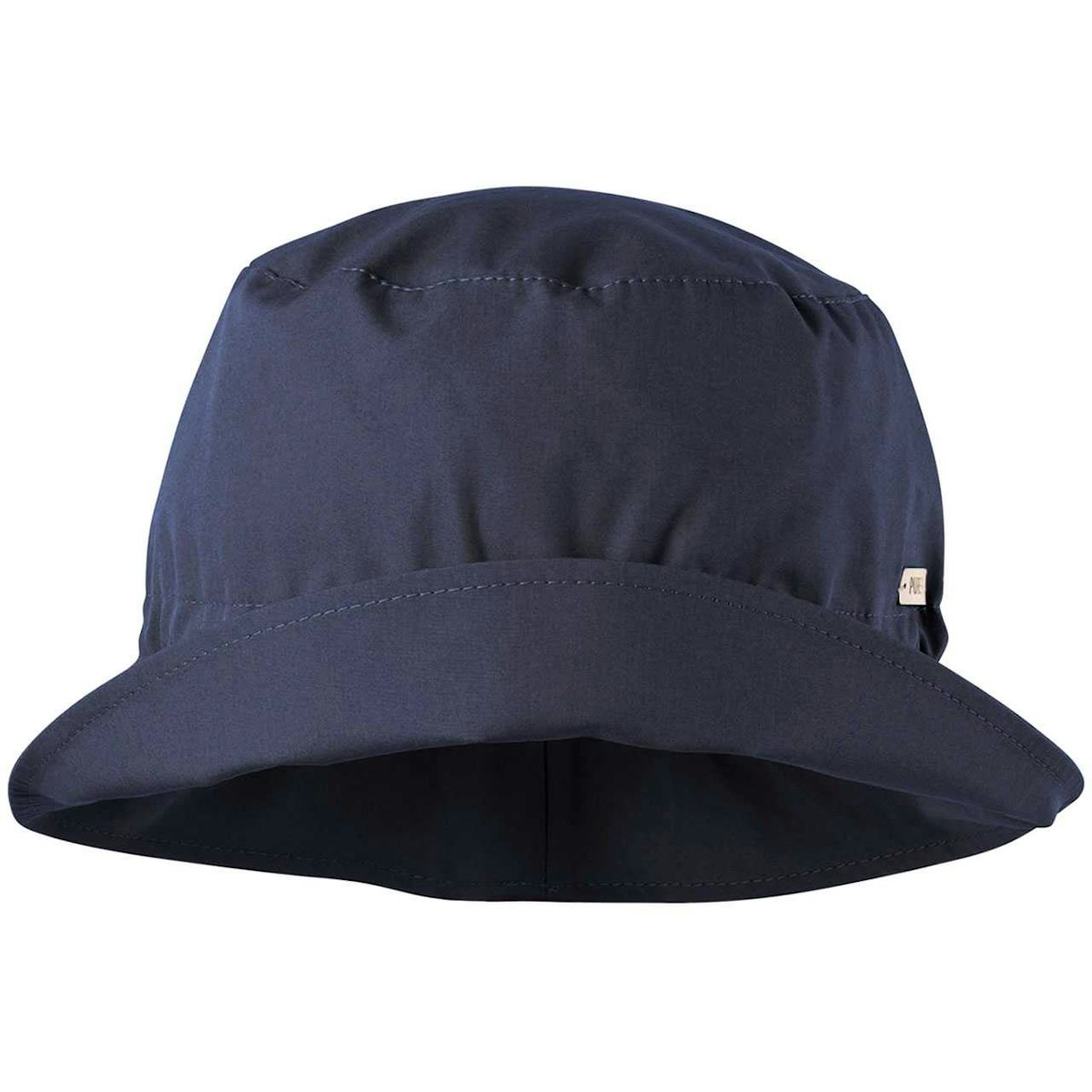 Leichte Popeline Sommermütze uni indigo 55