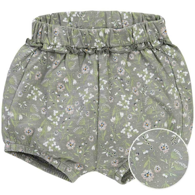 Leichte Shorts Frühlingswiese khaki 62/68
