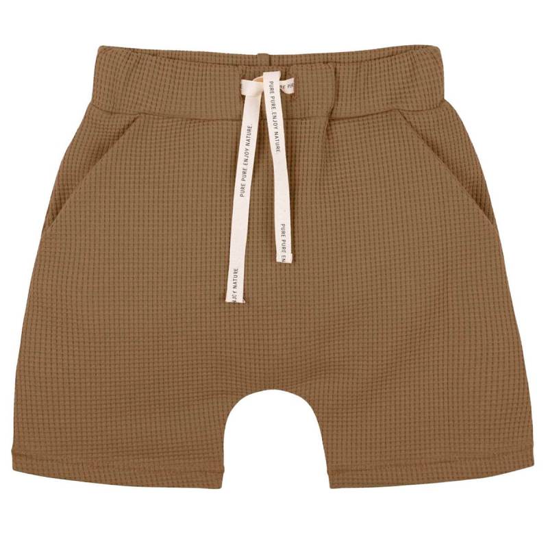 Leichte Shorts in Waffeloptik braun 110/116 Leichte Shorts in Waffeloptik braun 110/116
