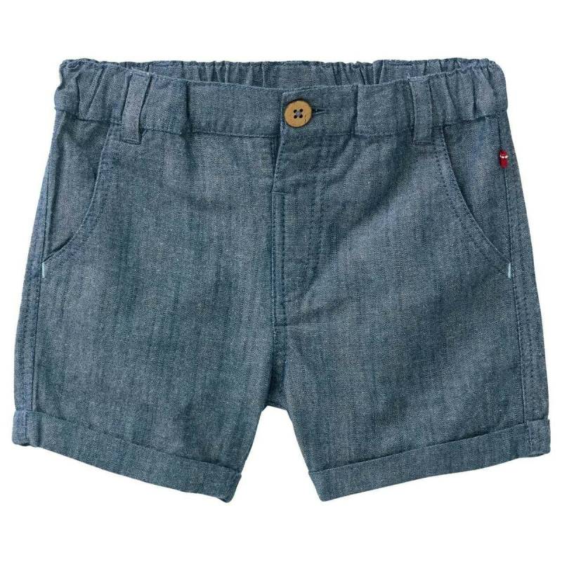 Leichte Shorts jeansblau melange 98