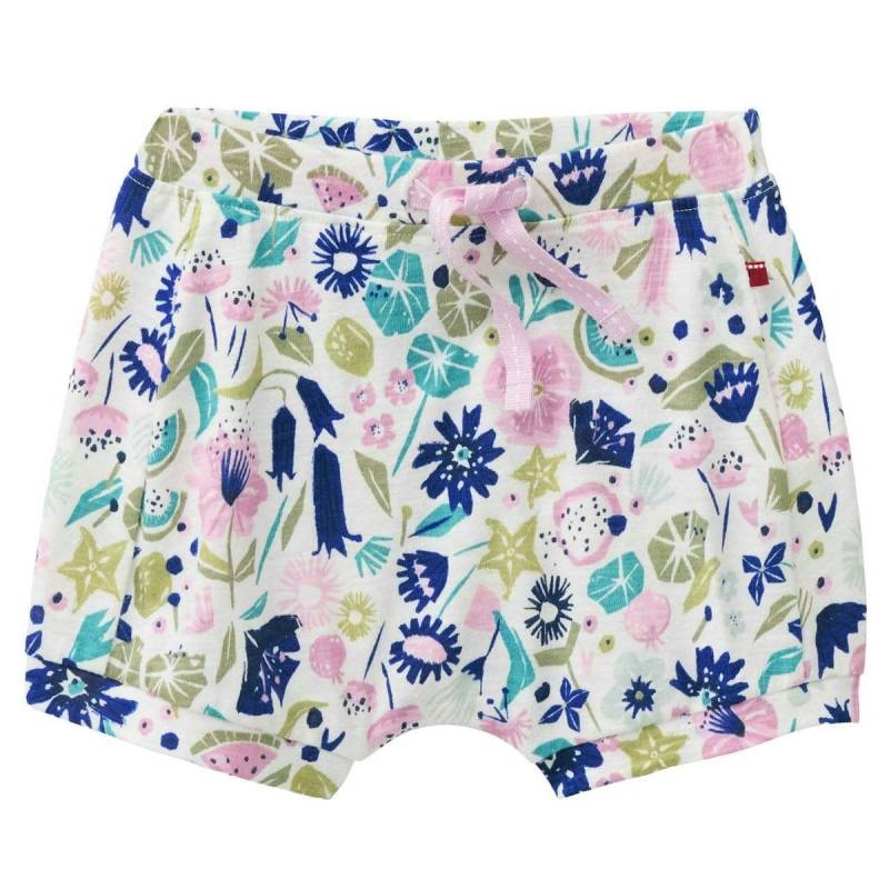 Leichte Shorts tropische Blüten bunt 98