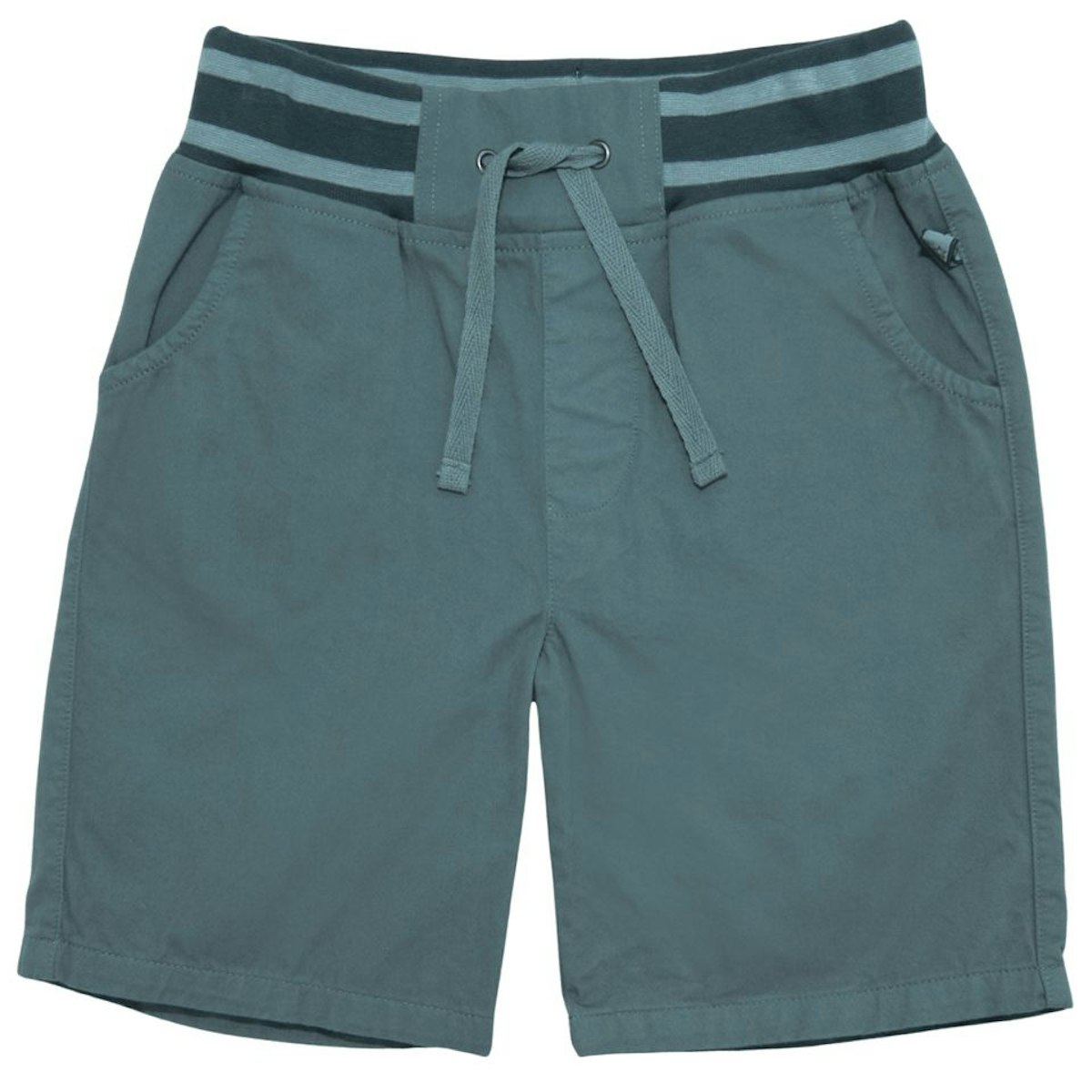 Leichte Webshorts petrol 128