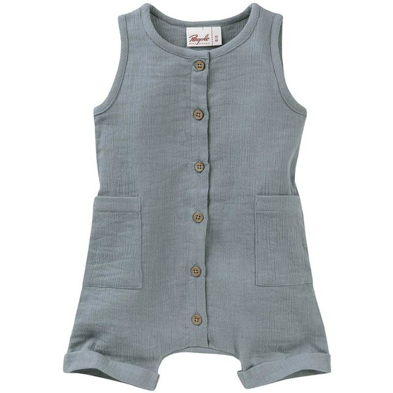 Leichter Beachbody Musselin blaugrau 98 Leichter Beachbody Musselin blaugrau 98