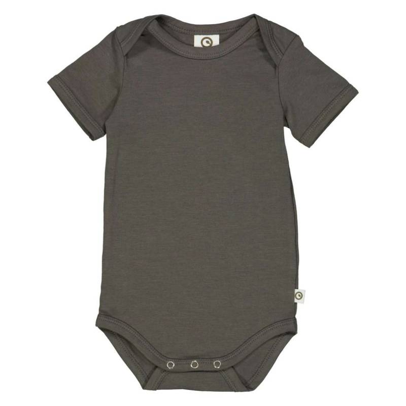 Leichter Body kurzarm grau 98
