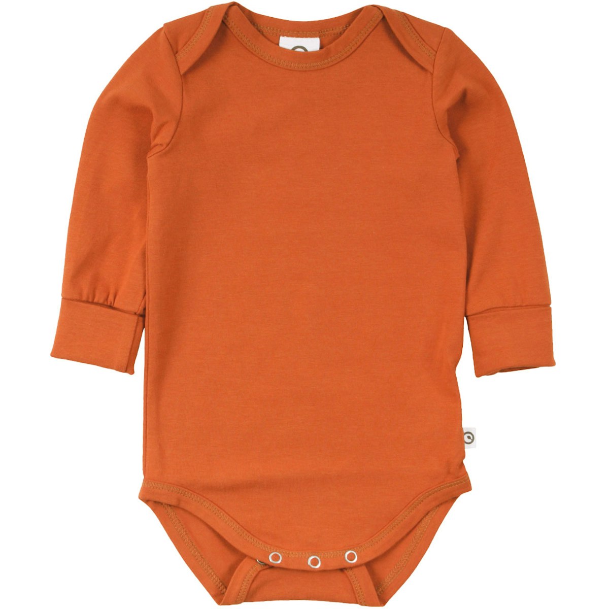 Leichter Body langarm edel rost-orange 56