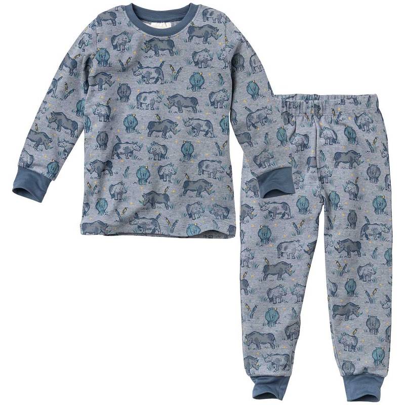 Leichter Jungen Schlafanzug Nashorn dunkelblau 98 Leichter Jungen Schlafanzug Nashorn dunkelblau 98