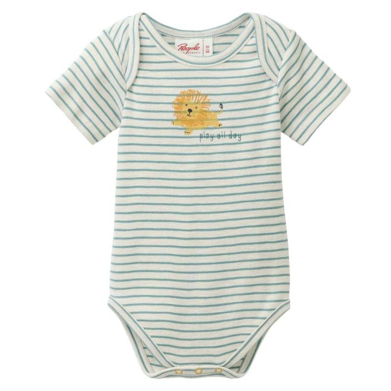 Leichter Kurzarmbody mint gestreift 50/56 Leichter Kurzarmbody mint gestreift 50/56