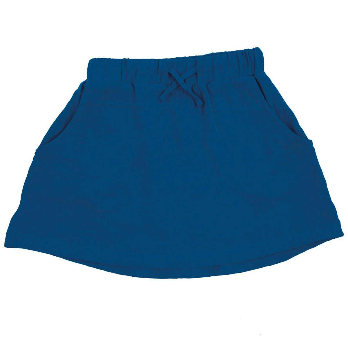 Leichter Musselin Rock blau 110/116