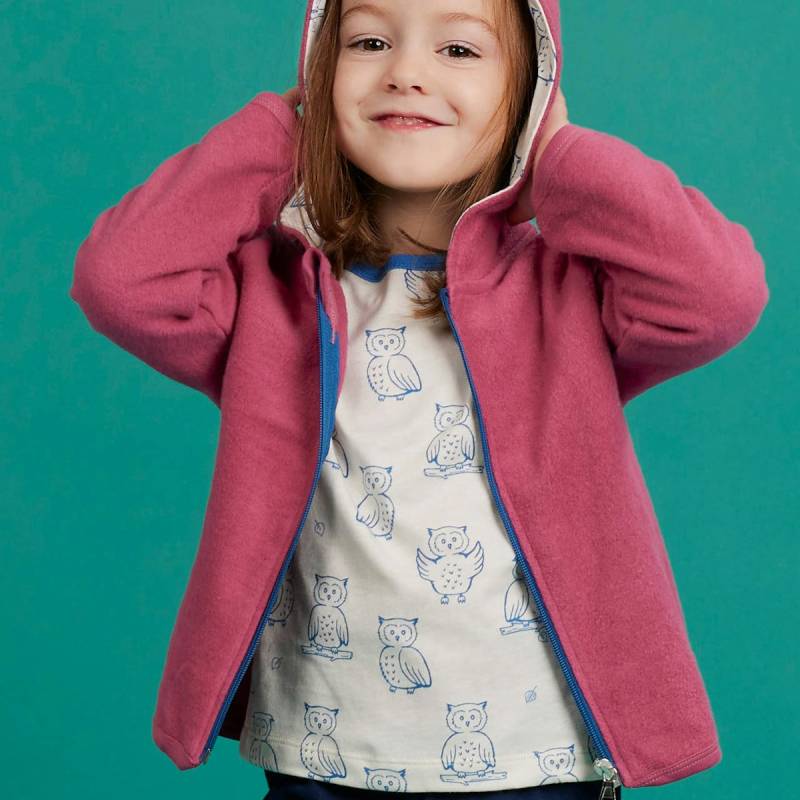 Leichtes Shirt langarm Eule blau 98/104 Leichtes Shirt langarm Eule blau 98/104