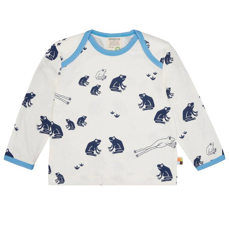 Leichtes Shirt langarm Frosch marine 62/68 Leichtes Shirt langarm Frosch marine 62/68