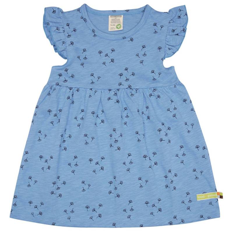Leichtes Sommerkleid Flügelärmelchen hellblau 122/128