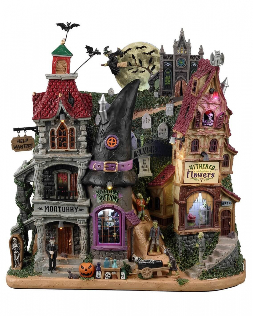 Lemax Spooky Town - Raben Hügel