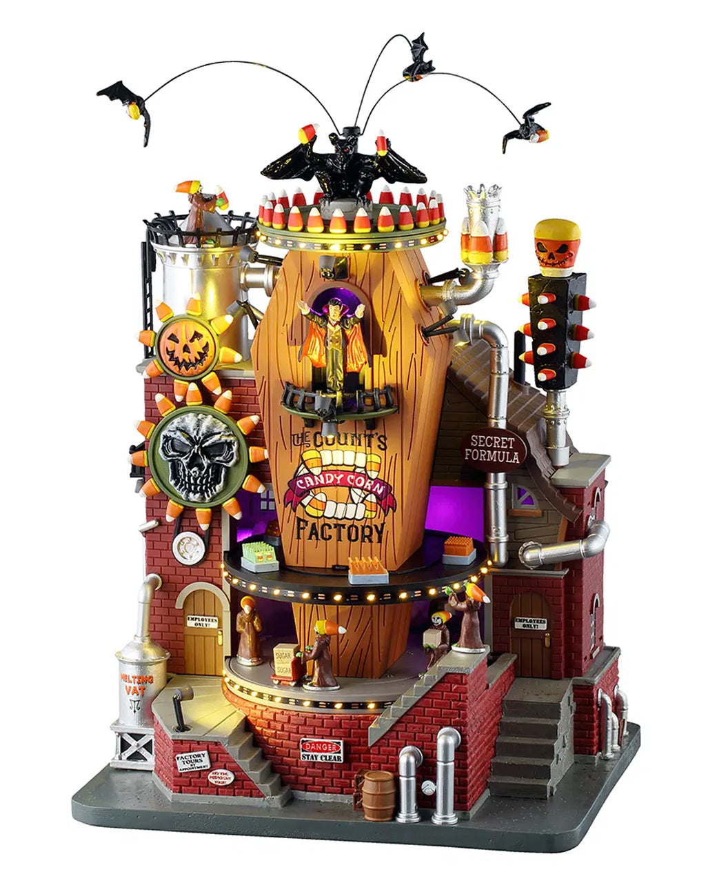 Lemax Spooky Town - The Count's Candy Corn Factory