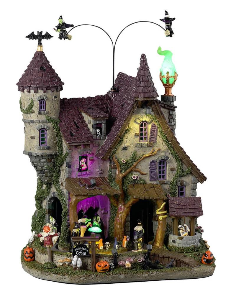 Lemax Spooky Town - Wicked Garden Coven Lemax Spooky Town - Wicked Garden Coven