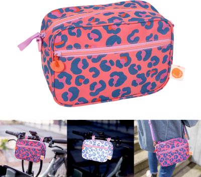 Lenkertasche Leo bunt - shine bright (reflektierendes Material)