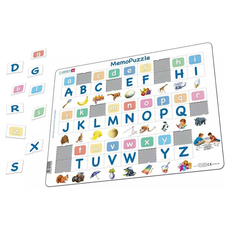 Lernpuzzle Buchstaben für Kinder ab 5 Jahre