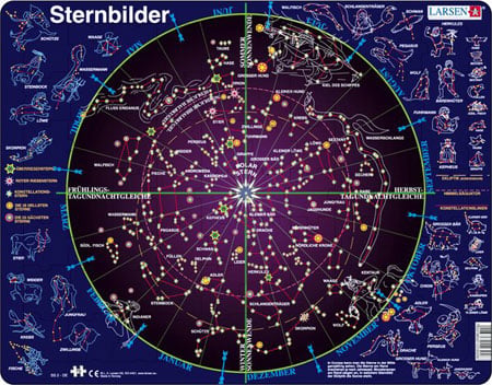 Lernpuzzle - Sternbilder Lernpuzzle - Sternbilder