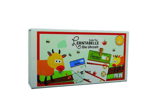 Lerntabelle Die Uhrzeit