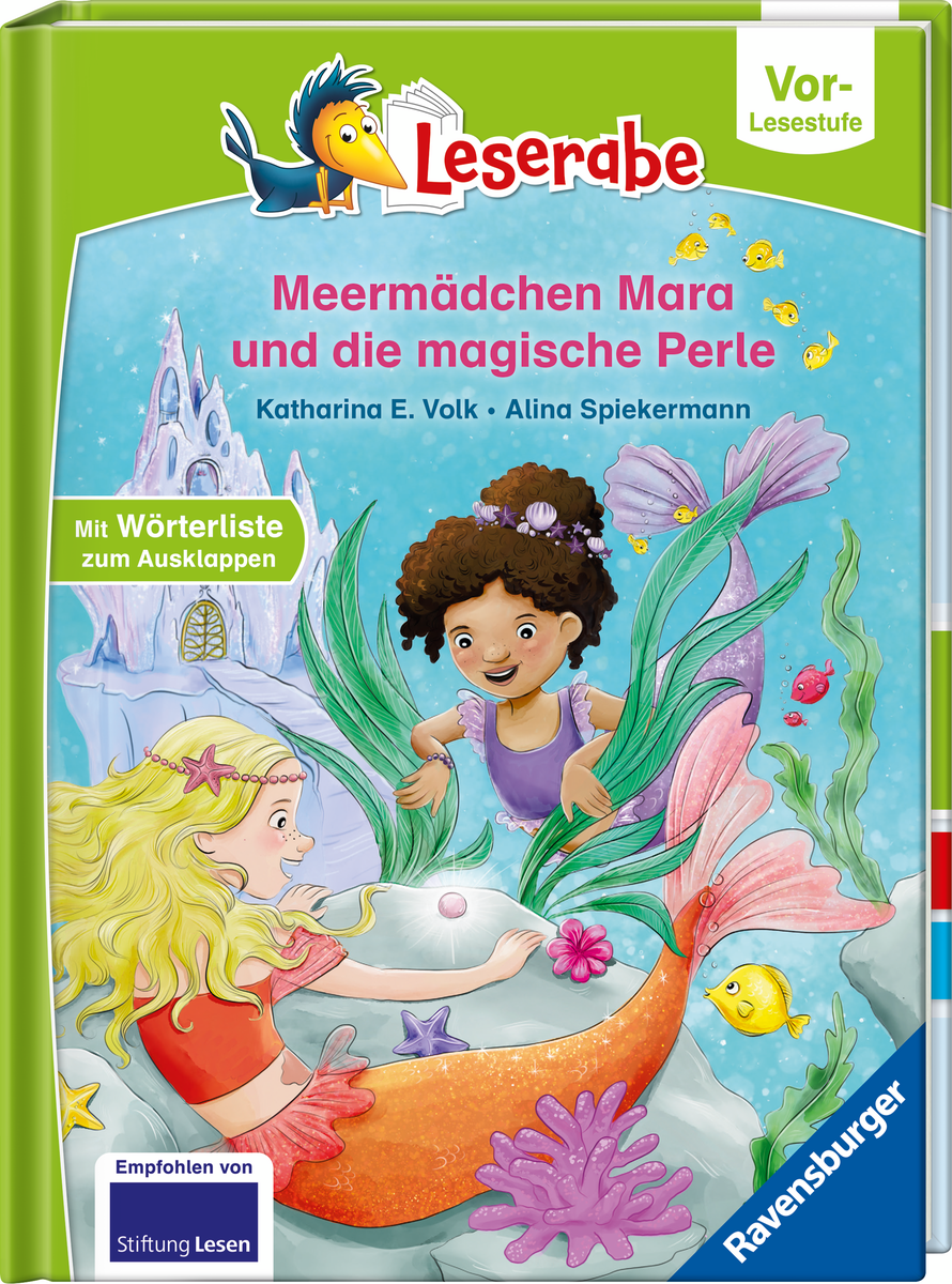 Leserabe Vor-Lesestufe - Meermädchen Mara und die magische Perle
