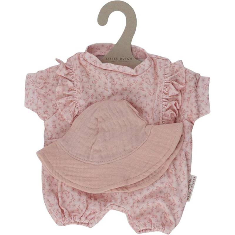 Little Dutch - Baby- Puppenkleidung Pink Floral