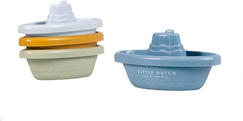 Little Dutch - Badewannen Boote blau