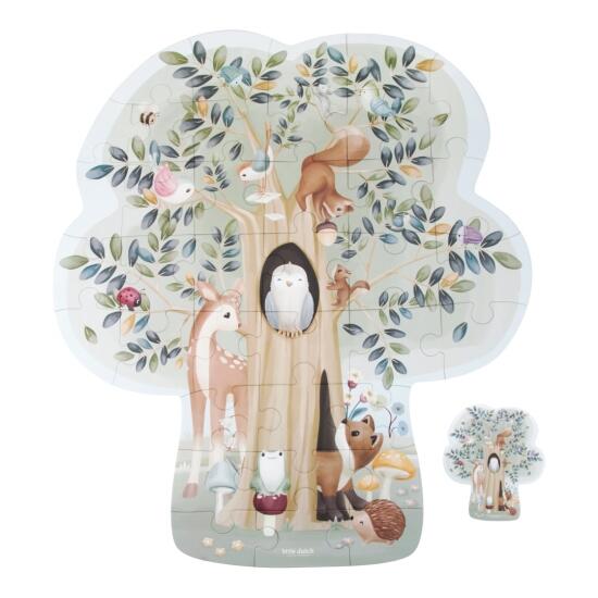 Little Dutch - Bodenpuzzle XL Forest Friends