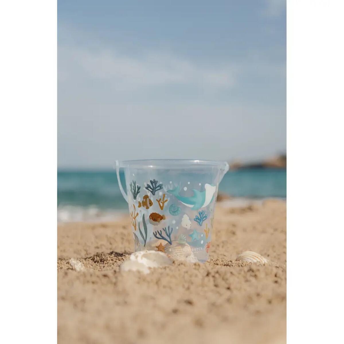 Little Dutch - Eimer 19cm Ocean Dreams blau