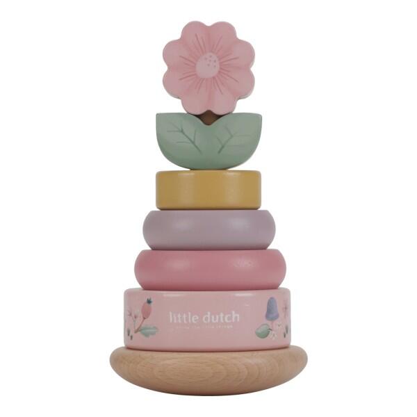 Little Dutch - Holz-Stapelturm mit Ringen Fairy Garden | Little Dutch Little Dutch - Holz-Stapelturm mit Ringen Fairy Garden | Little Dutch