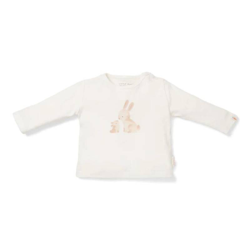Little Dutch - Langarmshirt Baby Bunny Weiß gr. 74 Little Dutch - Langarmshirt Baby Bunny Weiß gr. 74
