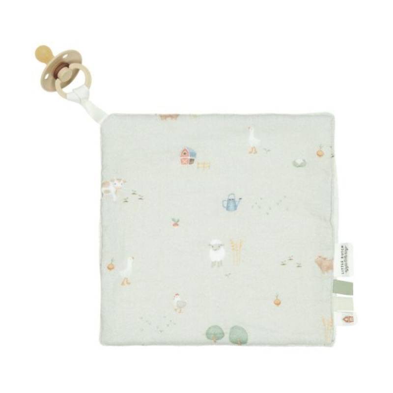 Little Dutch - Little Dutch Kuscheltuch Musselin- Little Farm Little Dutch - Little Dutch Kuscheltuch Musselin- Little Farm