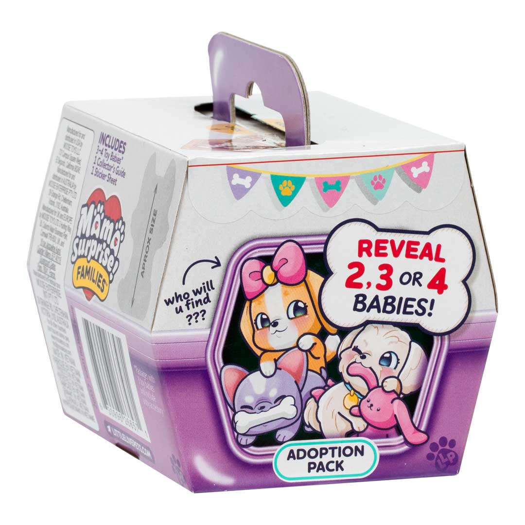 Little Live Pets: Mama Surprise Families PUPPY ADOPTION S1 7,3x8x8,5cm Kuscheltiere