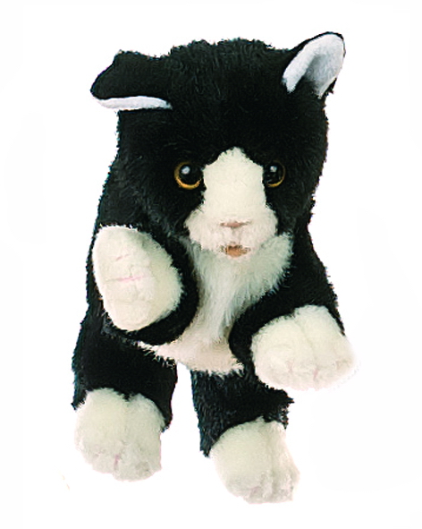 Living Puppets - Handpuppe s/w. Katze