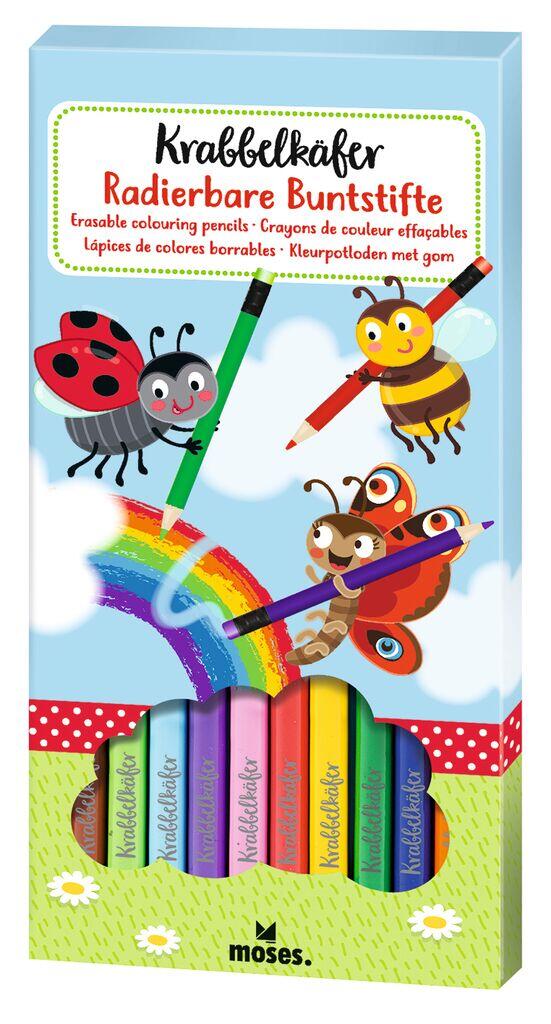 moses - Radierbare Buntstifte Krabbelkäfer