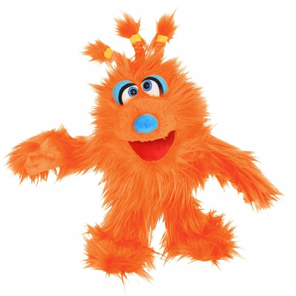 Living Puppets - Wumms Monster to go orange Handpuppe in Tüte