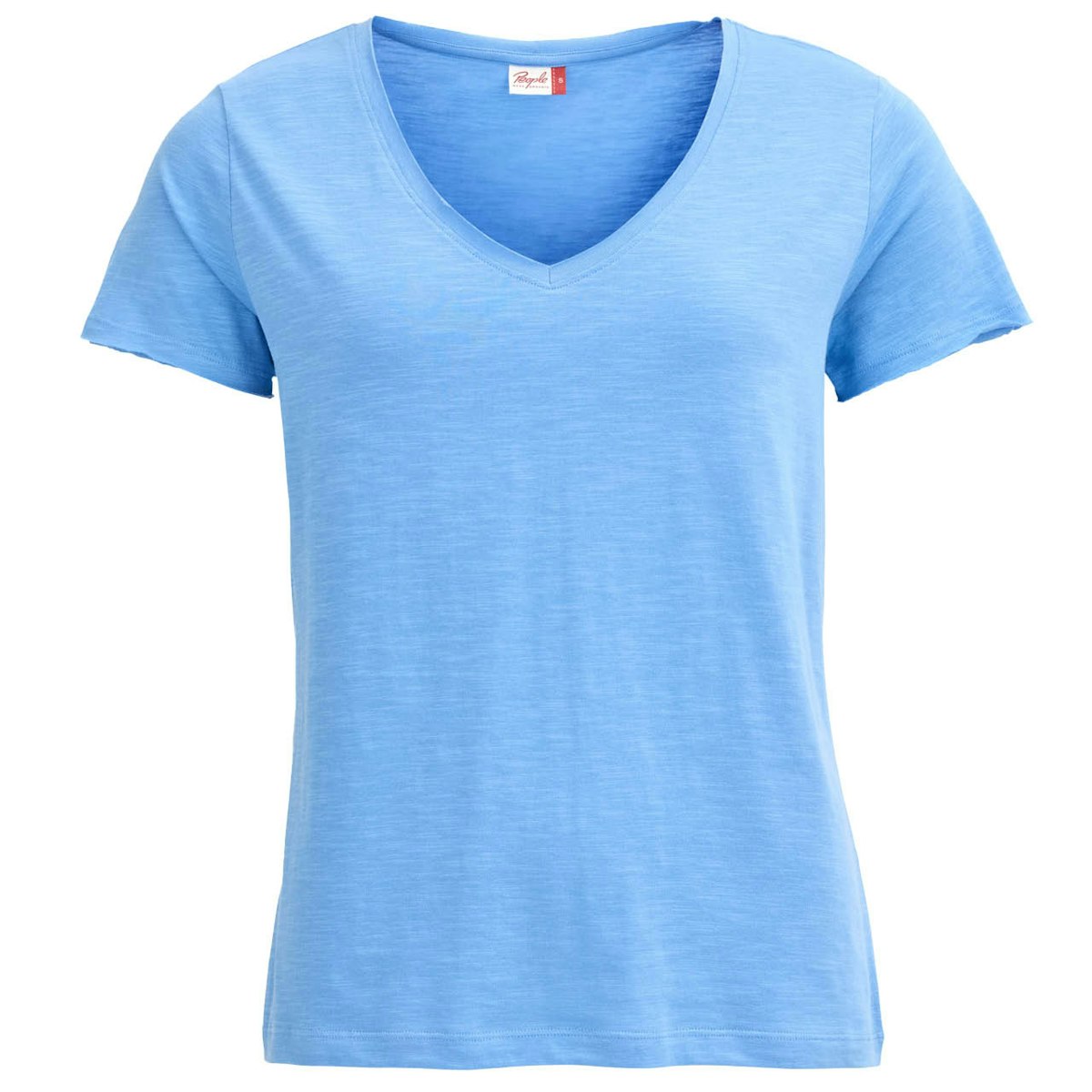 Lockeres Damen T-Shirt himmelblau S