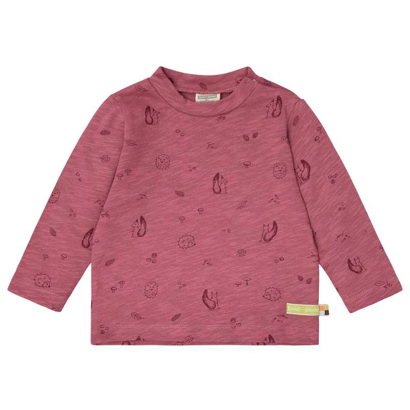 Lockeres Langarmshirt altrosa 98/104