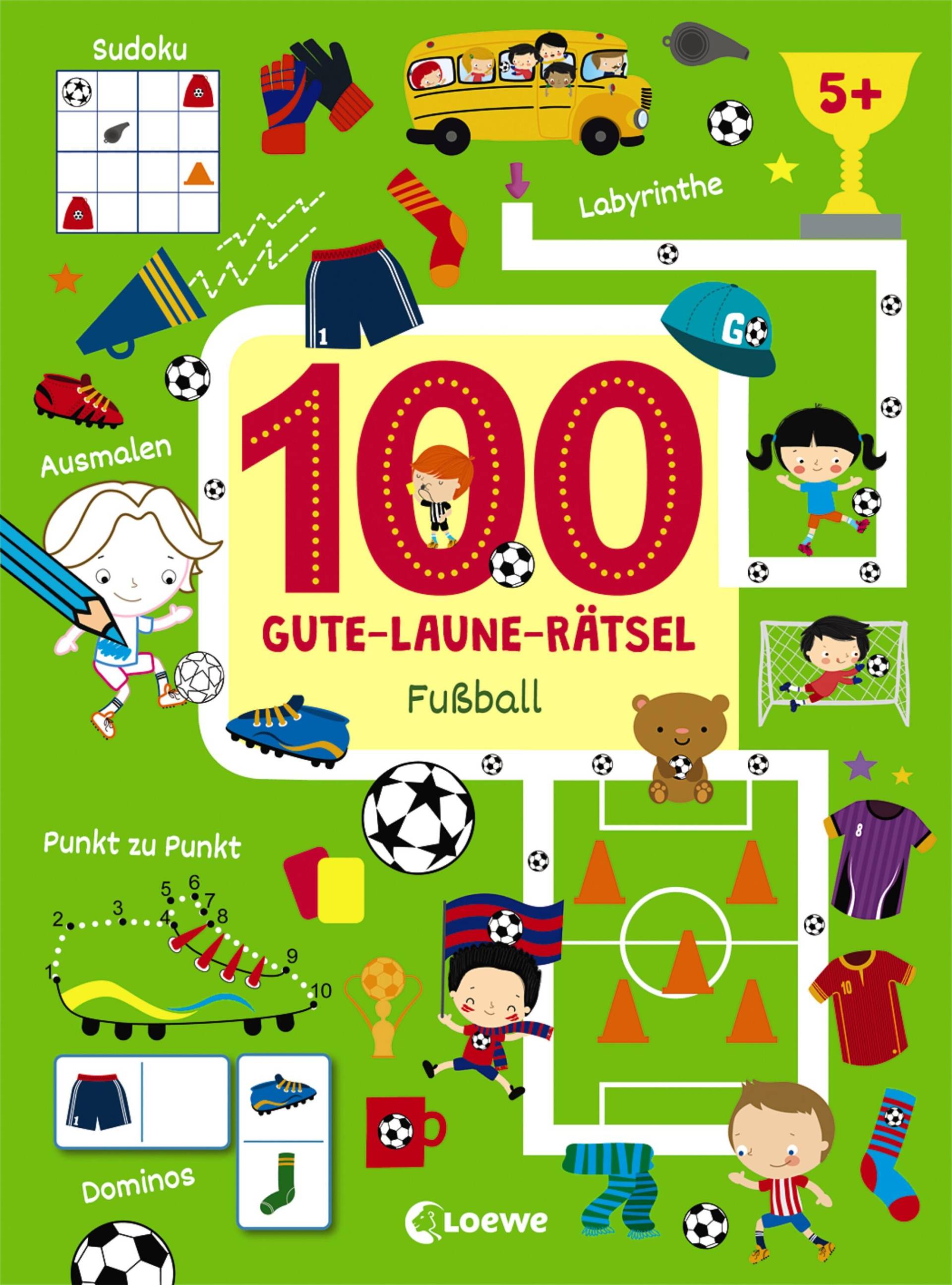 Loewe Verlag - 100 Gute-Laune-Rätsel - Fußball
