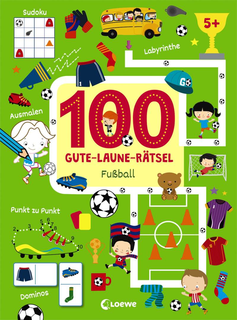 Loewe Verlag - 100 Gute-Laune-Rätsel - Fußball