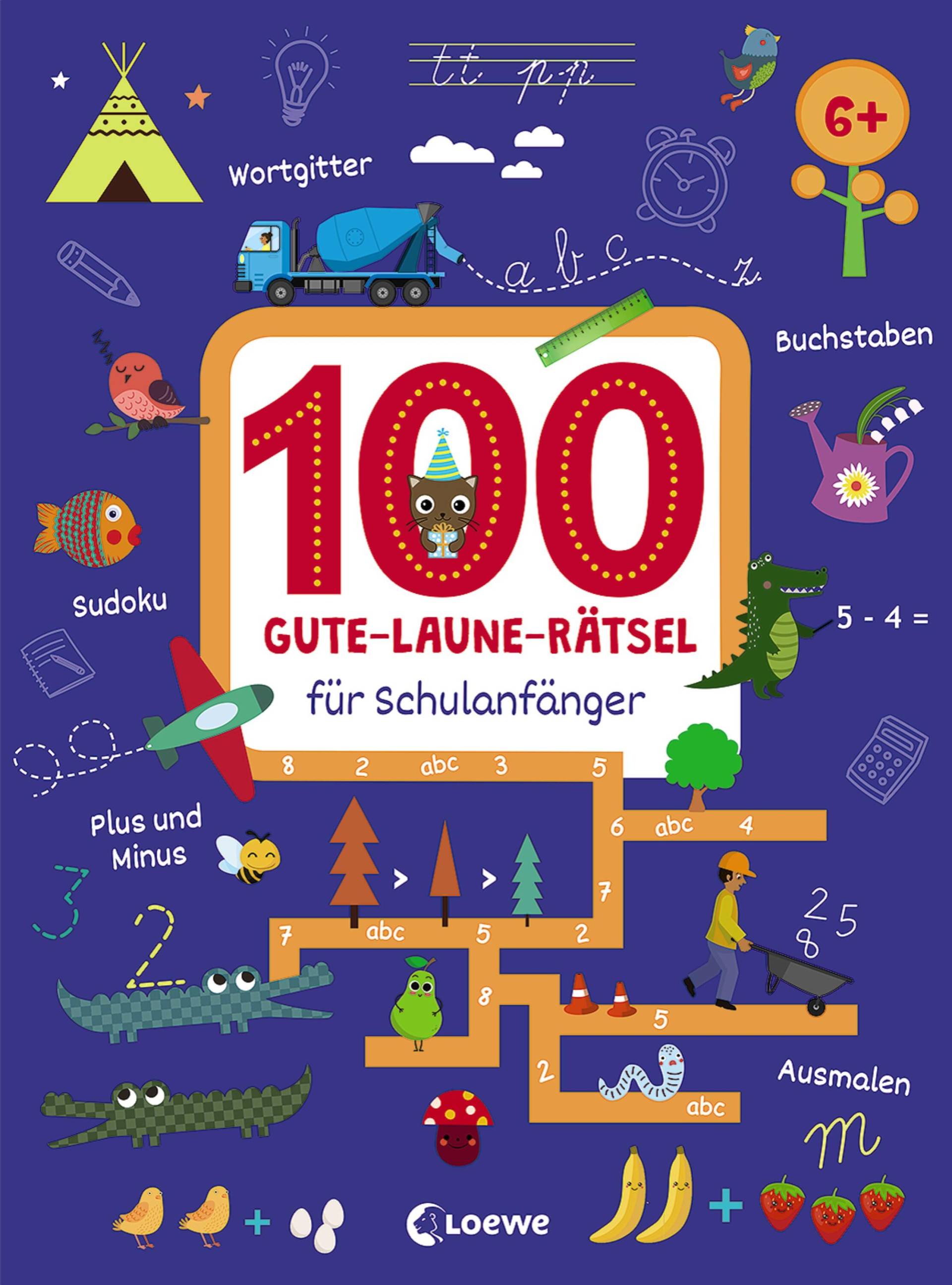 Loewe Verlag - 100 Gute-Laune-Rätsel für Schulanfänger Loewe Verlag - 100 Gute-Laune-Rätsel für Schulanfänger