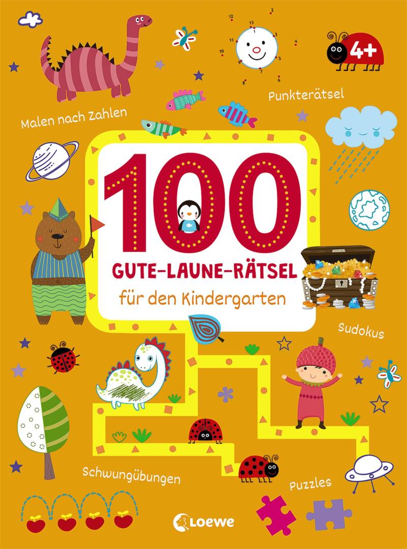 Loewe Verlag - 100 Gute-Laune-Rätsel für den Kindergarten