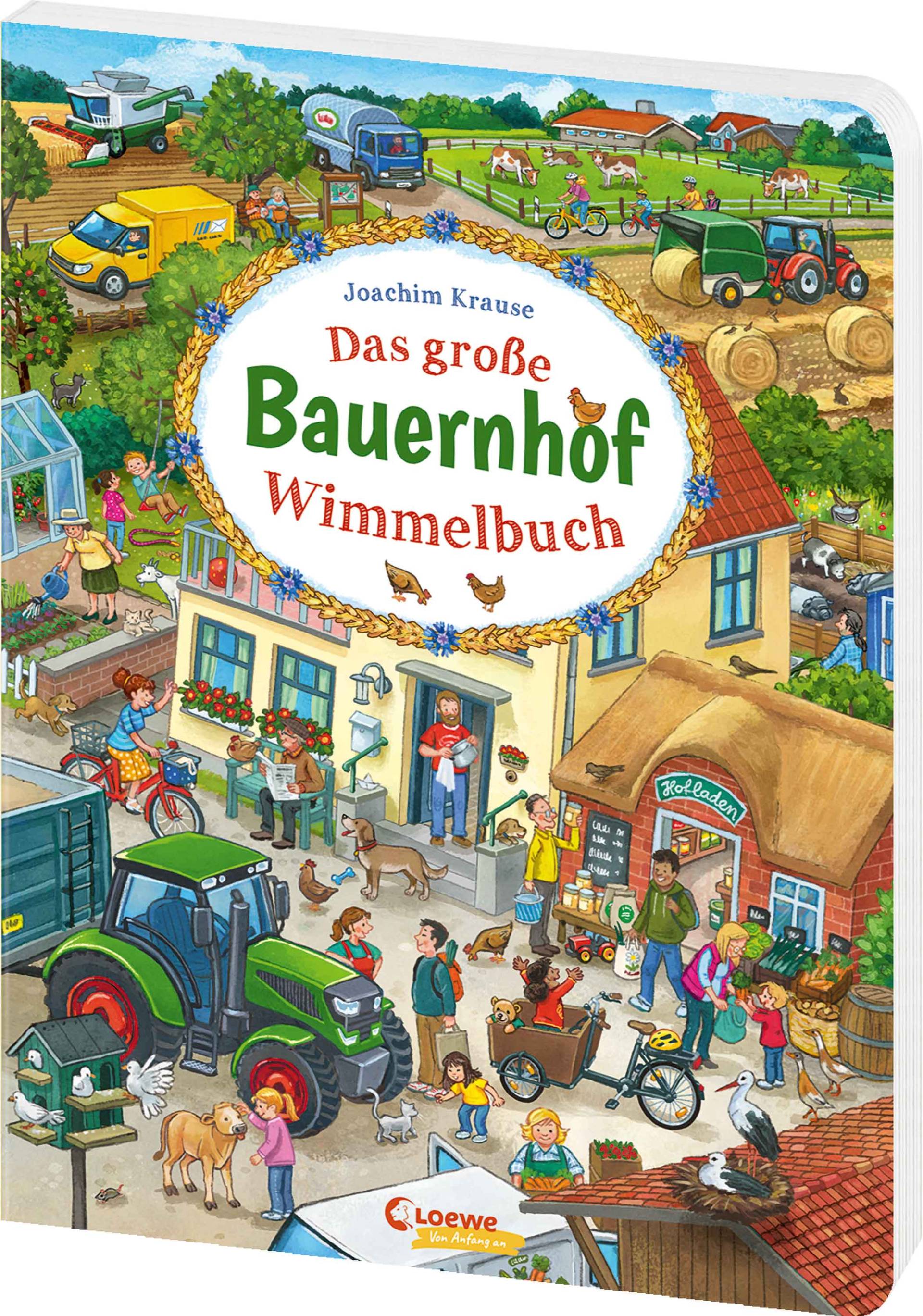 Loewe Verlag - Das große Bauernhof-Wimmelbuch
