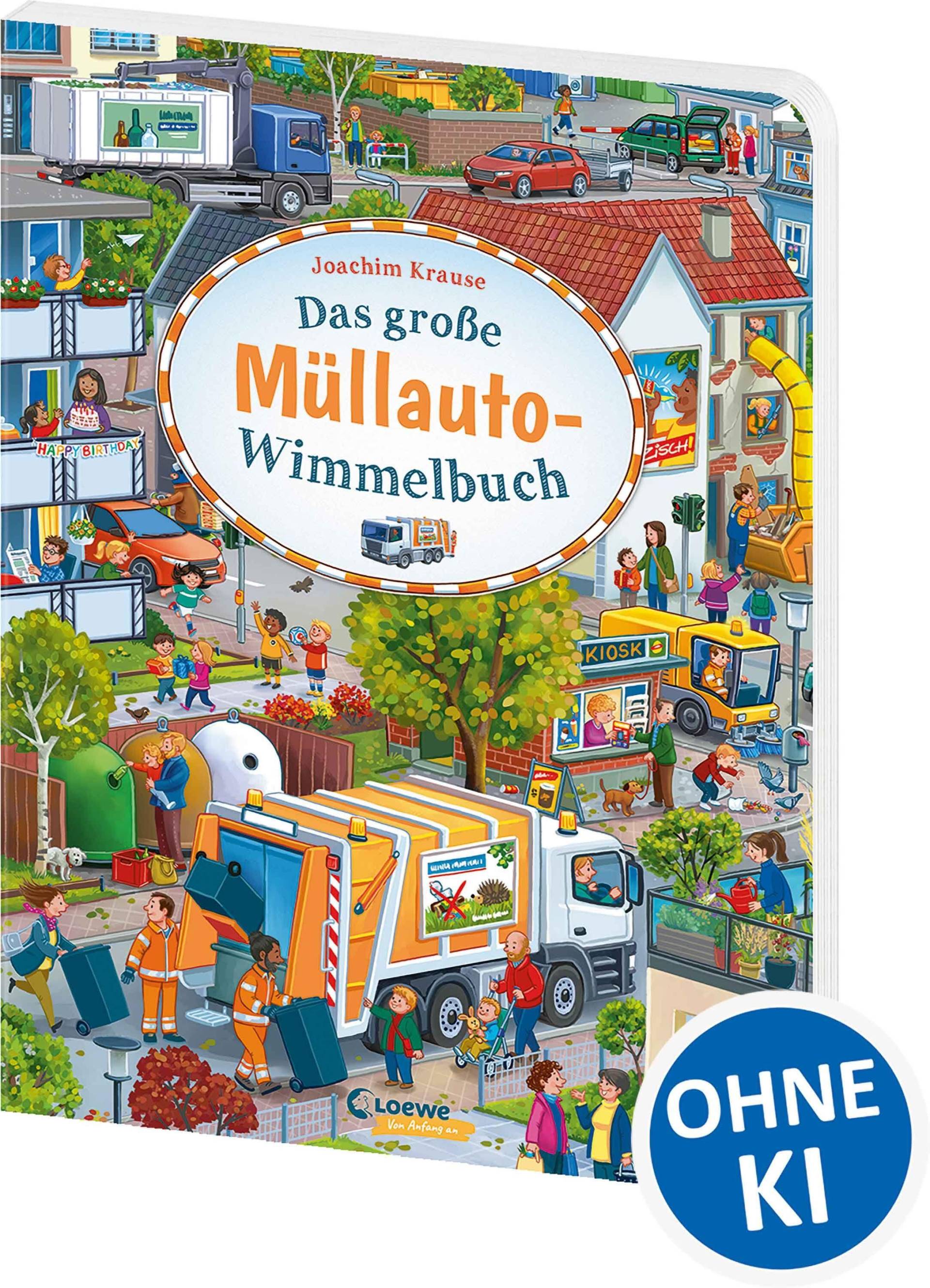 Loewe Verlag - Das große Müllauto-Wimmelbuch Loewe Verlag - Das große Müllauto-Wimmelbuch