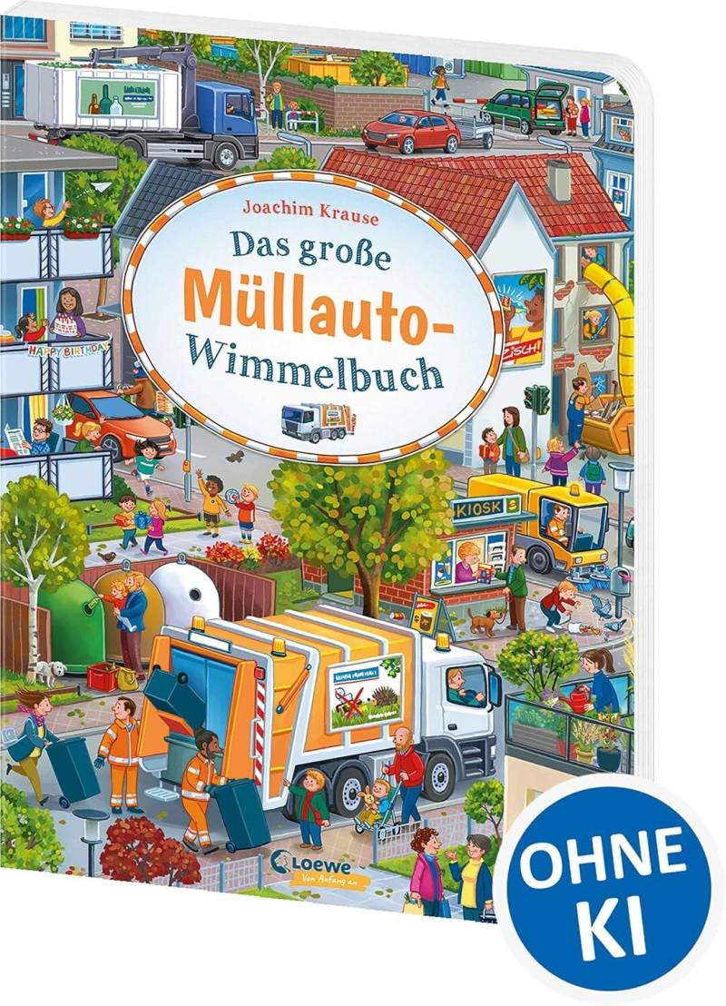 Loewe Verlag - Das große Müllauto-Wimmelbuch Loewe Verlag - Das große Müllauto-Wimmelbuch