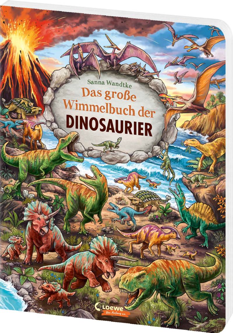 Loewe Verlag - Das große Wimmelbuch der Dinosaurier Loewe Verlag - Das große Wimmelbuch der Dinosaurier