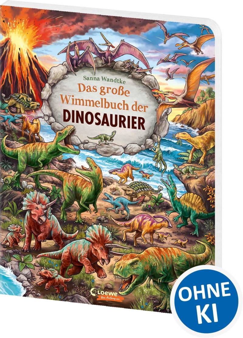 Loewe Verlag - Das große Wimmelbuch der Dinosaurier Loewe Verlag - Das große Wimmelbuch der Dinosaurier