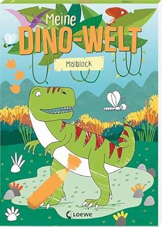 Loewe Verlag - Meine Dino-Welt - Malblock
