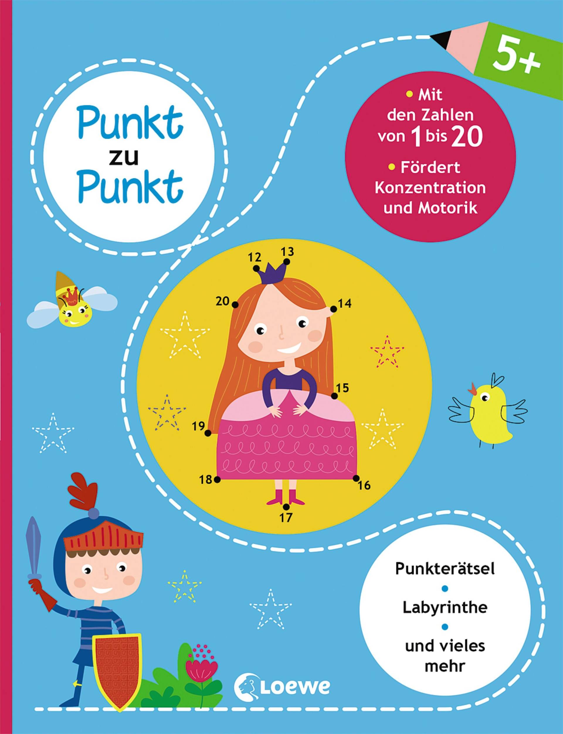 Loewe Verlag - Punkt zu Punkt - Mit den Zahlen von 1 bis 20