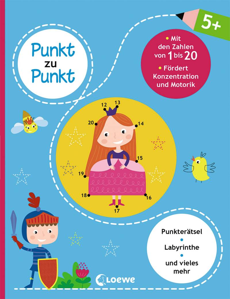Loewe Verlag - Punkt zu Punkt - Mit den Zahlen von 1 bis 20